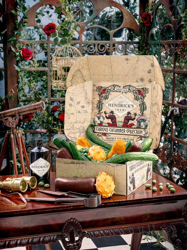 Hendrick’s Curious Cucumber Collection