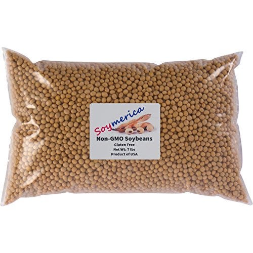 Soymerica Non-GMO Soybeans - 7 Lbs 
