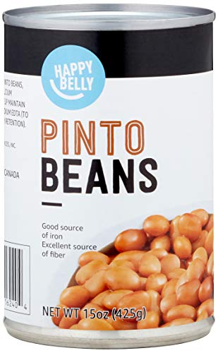 Amazon Brand - Happy Belly Pinto Beans, 15 Ounces