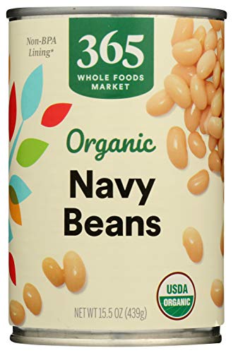 365 by Whole Foods Market, Beans Navy Organic, 15.5 oz