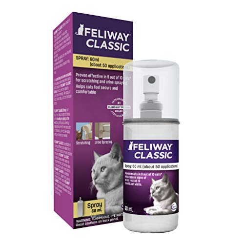 FELIWAY Classic Cat Calming Pheromone Spray (60ml)