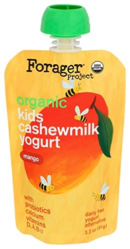 Forager Project Organic Mango Cashewmilk Yogurt, 3.2 OZ