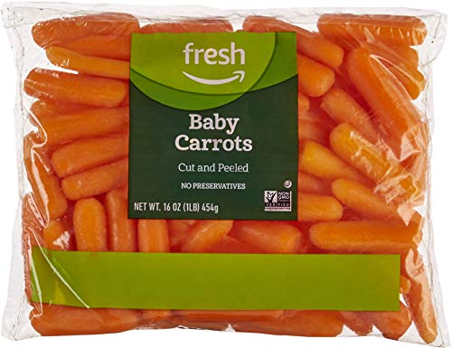 Fresh Brand – Cut and Peeled Baby Carrots, 16 oz