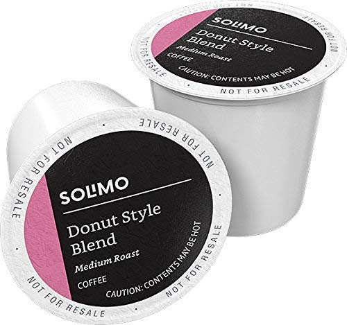 Solimo Donut Style Coffee, Single Serve Cups, 100 Count