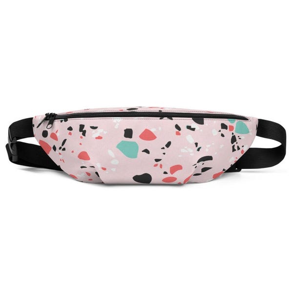 Pink Terrazzo Fanny Pack