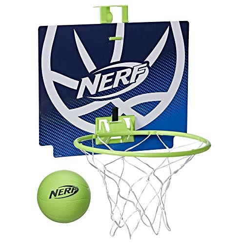 NERF Nerfoop -- The Classic Mini Foam Basketball and Hoop 