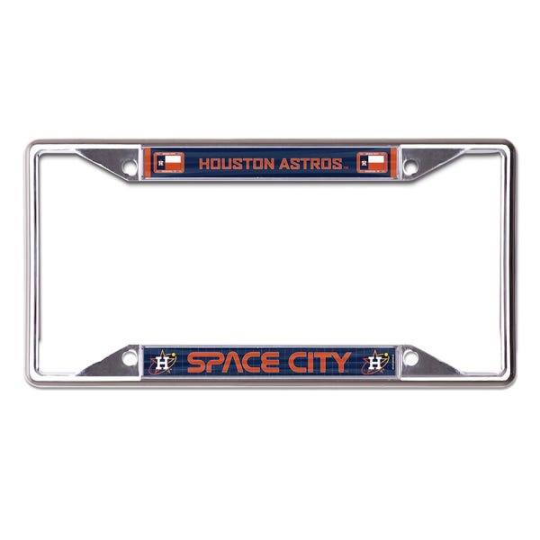Houston Astros City Connect License Plate Frame