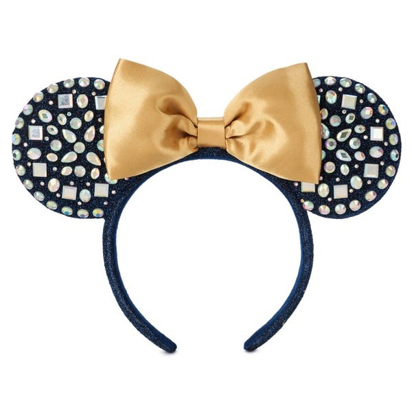 Walt Disney World 50th Anniversary Jeweled Ear Headband for Adults