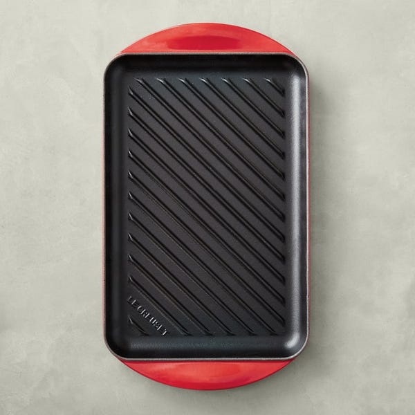 Le Creuset Enameled Cast Iron Skinny Grill Oyster