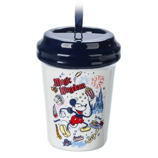 Mickey Mouse Starbucks Cup Ornament – Magic Kingdom
