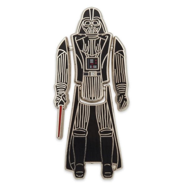 Darth Vader Action Figure Pin – Star Wars – Limited Release