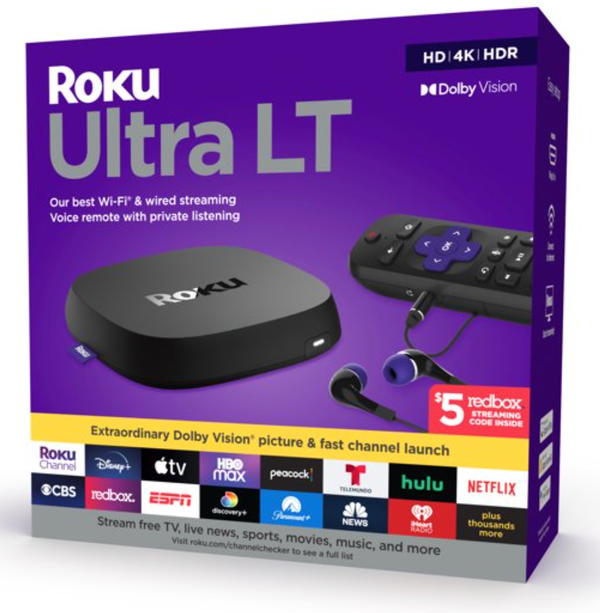 Roku Ultra LT Streaming Device 4K