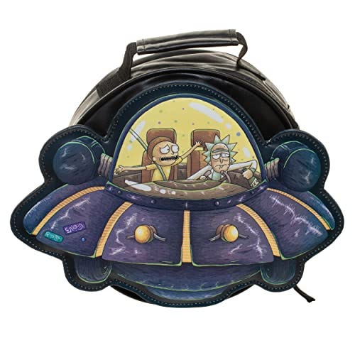 Rick and Morty Spaceship Die Cut Lunch box