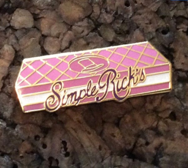 Simple Rick's Freedom Wafer Select Enamel Pin