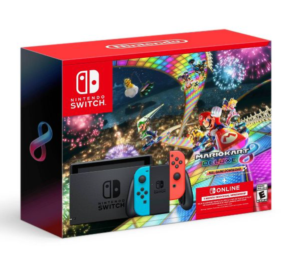 Nintendo Switch + MarioKart 8 Deluxe Special Edition Bundle