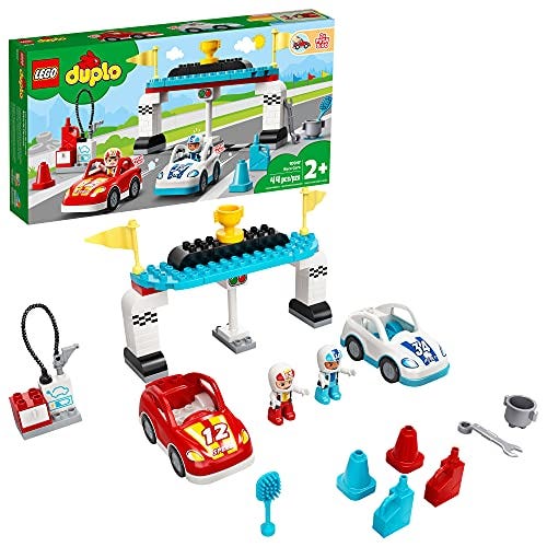 LEGO DUPLO Town Race Cars 10947 Cool Car-Race Building Toy