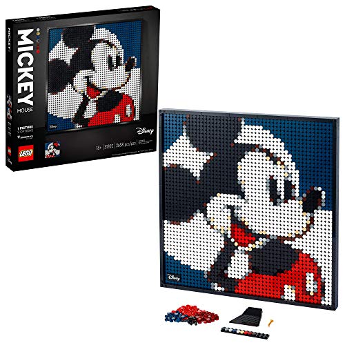 LEGO Art Disney’s Mickey Mouse 31202 Craft Building Kit