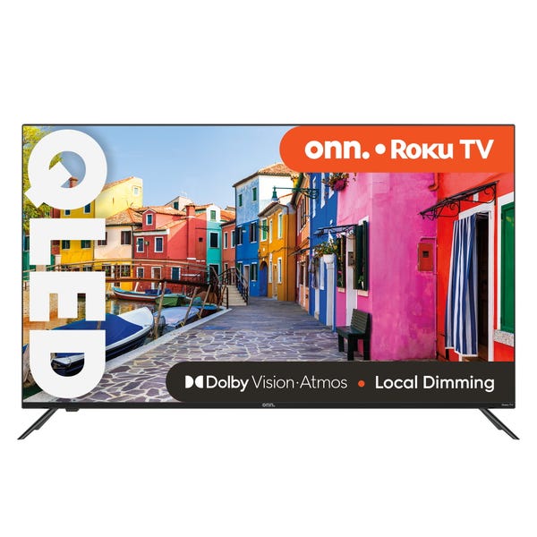 onn. 50” QLED 4K UHD (2160p) Roku Smart TV