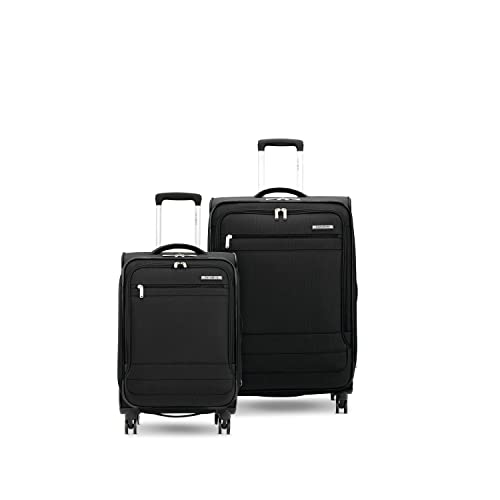 Samsonite Aspire DLX Softside Expandable Luggage with Spinner Wheels, 2-Piece Set