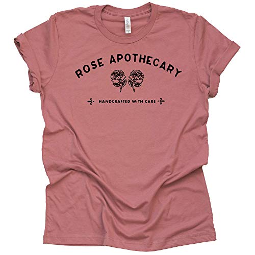 Rose Apothecary Shirt Novelty Shirt Short Sleeve Print Casual Top 
