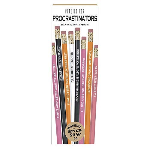 Whiskey River Soap Company Pencils For Procrastinators 