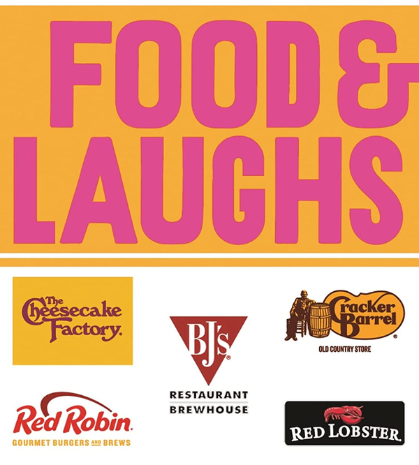 Food & Laughs Gift Card
