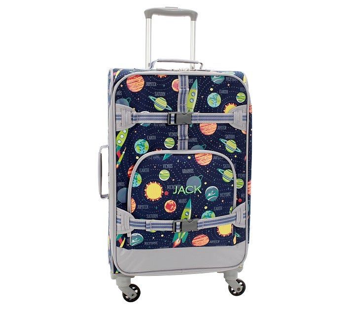 Pottery barn cheap kids luggage reviews