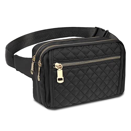 Belt Bag for Women Fanny Pack Dupes, Bomvabe Fashion Crossbody Lulu Waist  Pack Lemen Bag with Adjustable Strap, Everywhere Belt Bag for Travel