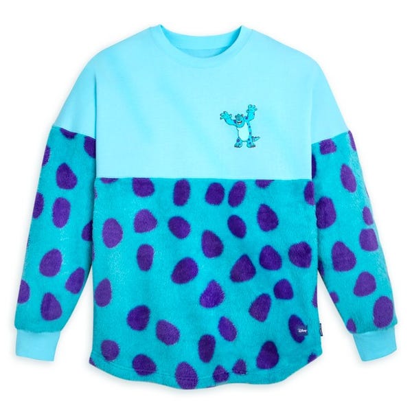 The fuzzy Sulley spirit jersey is finally available online