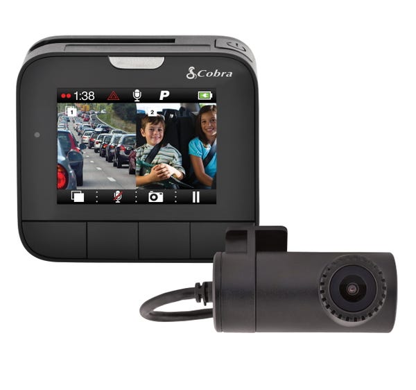 Cobra DASH Dual-View Dash Camera 