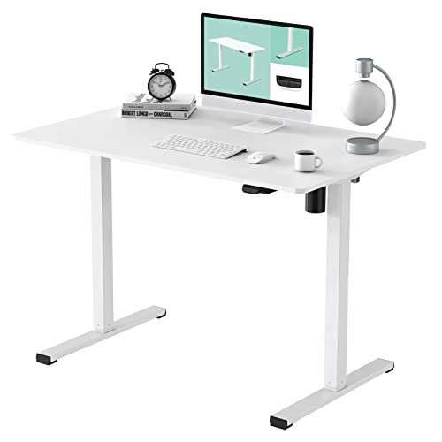 FLEXISPOT White Standing Desk 48 x 24 inches 