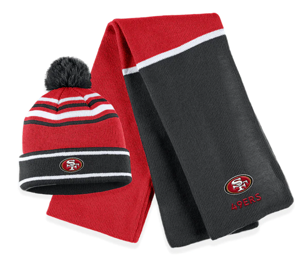 San Francisco 49ers BIG-SCREEN Knit Beanie Hat by New Era