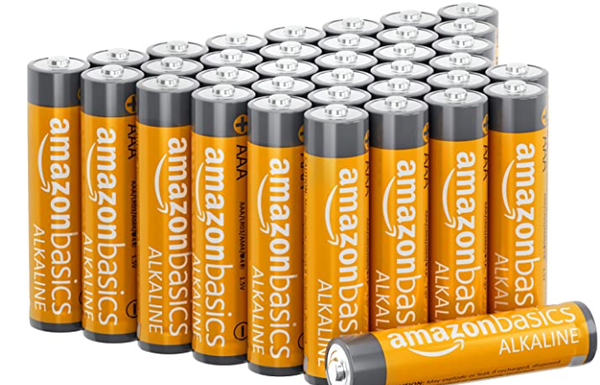 Amazon Basics 36-Pack AAA Alkaline High-Performance Batteries