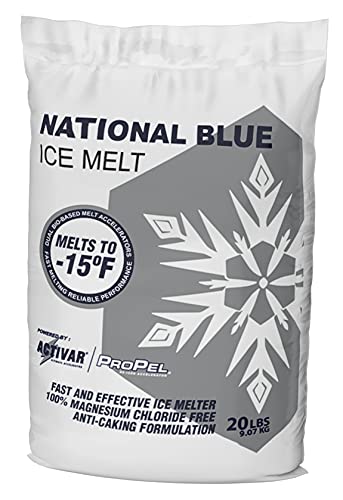 National Blue Ice Melt 20lb Bag 