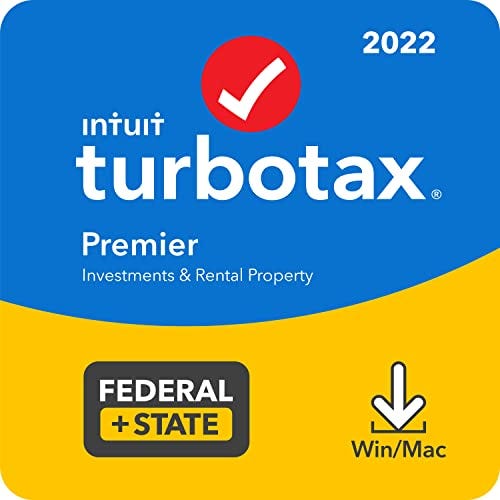 TurboTax Premier 2022 Tax Software