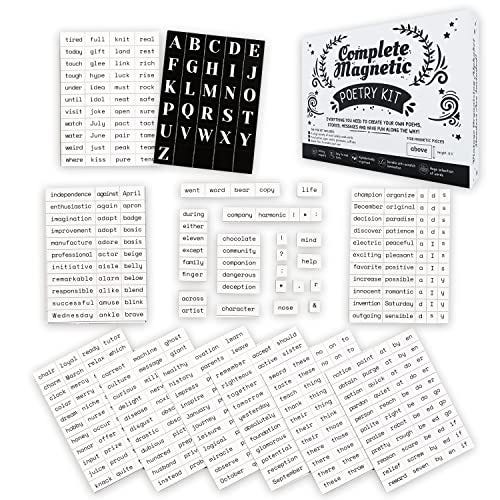 1138 PCS Magnetic Poetry Kit for Adults and Kids