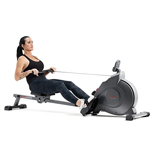 Sunny Health & Fitness Smart Magnetic Rowing Machine 