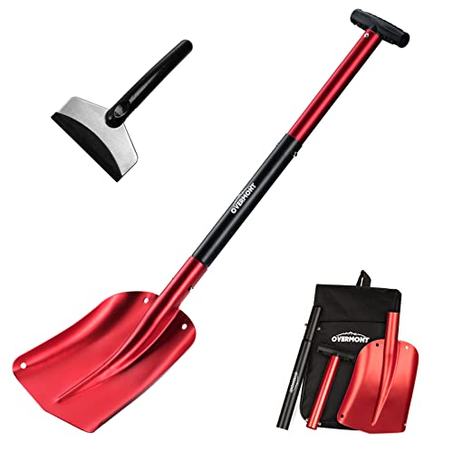 Overmont Collapsible Snow Utility Sport Shovel 