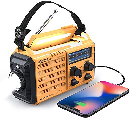 Raynic 5000 Solar Hand Crank Emergency Radio