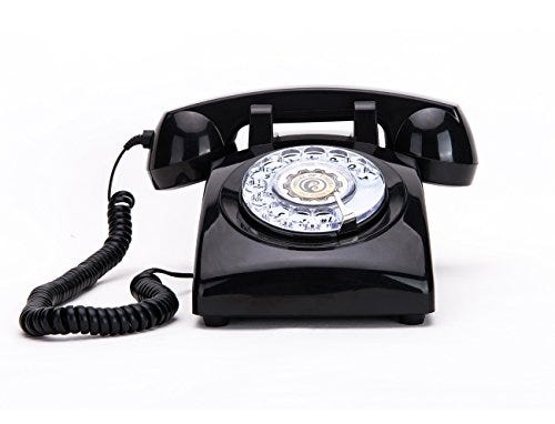 Sangyn 1960'S Classic Old Style Retro Landline Desk Telephone