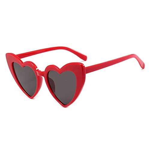 YooThink Heart Shaped Sunglasses for Women