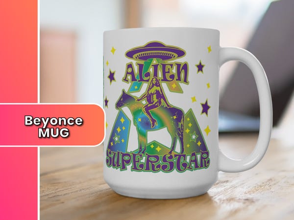 Beyonce Alien Superstar Mug 