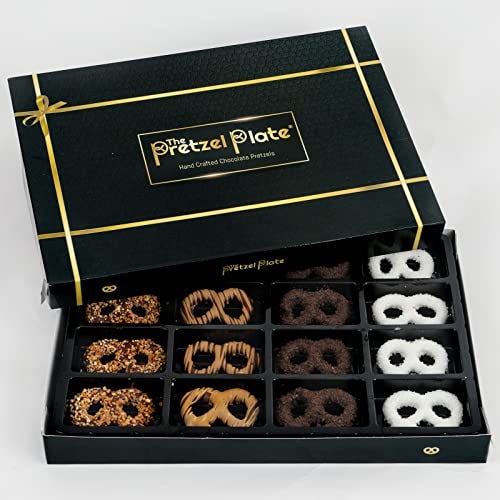 Chocolate Covered Pretzels Gift Box - Vegan Gourmet Assorted