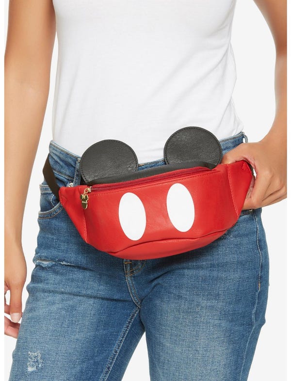 Loungefly Disney Mickey Mouse Ears Fanny Pack