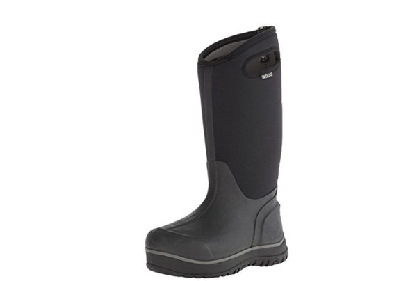 Bogs Women's Ultra High Waterproof Insulated Boot, Black,10 M US