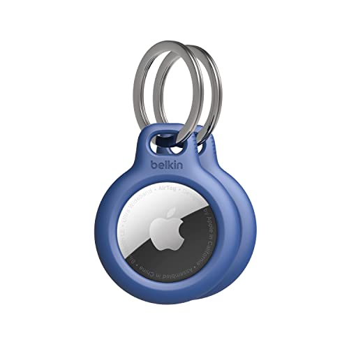Belkin Apple AirTag Secure Holder with Key Ring - 2 pack