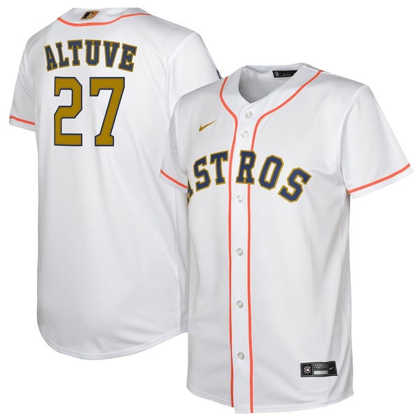 astros gold jersey 2023