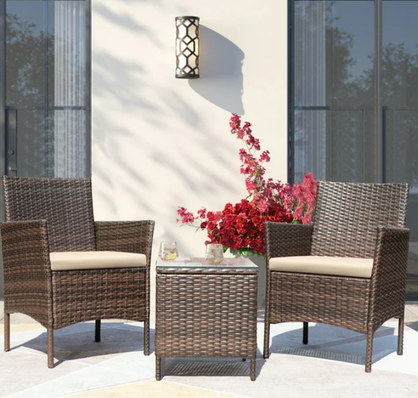 There are a ton of great patio furniture sets on sale right now