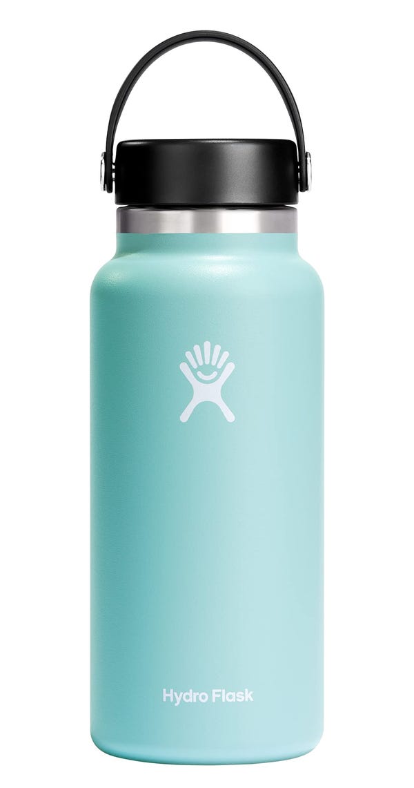 Hydro Flask, Dining, Hydro Flask Turquoise Mint 24 Oz Standard Mouth  Water Bottle Flask