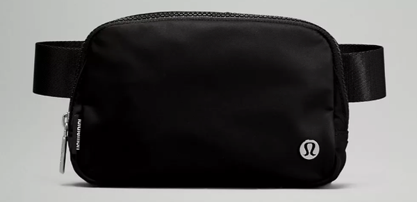 Black Everywhere small nylon belt bag, lululemon
